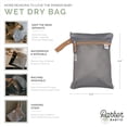 thumbnail image 2 of Bolsa impermeable Parker Baby Co. 34x27 cm, gris, 2 of 8