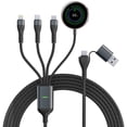 thumbnail image 1 of Cable de carga Ardaddyn, cable USB C múltiple de 3 m, 100 W, 1 of 7