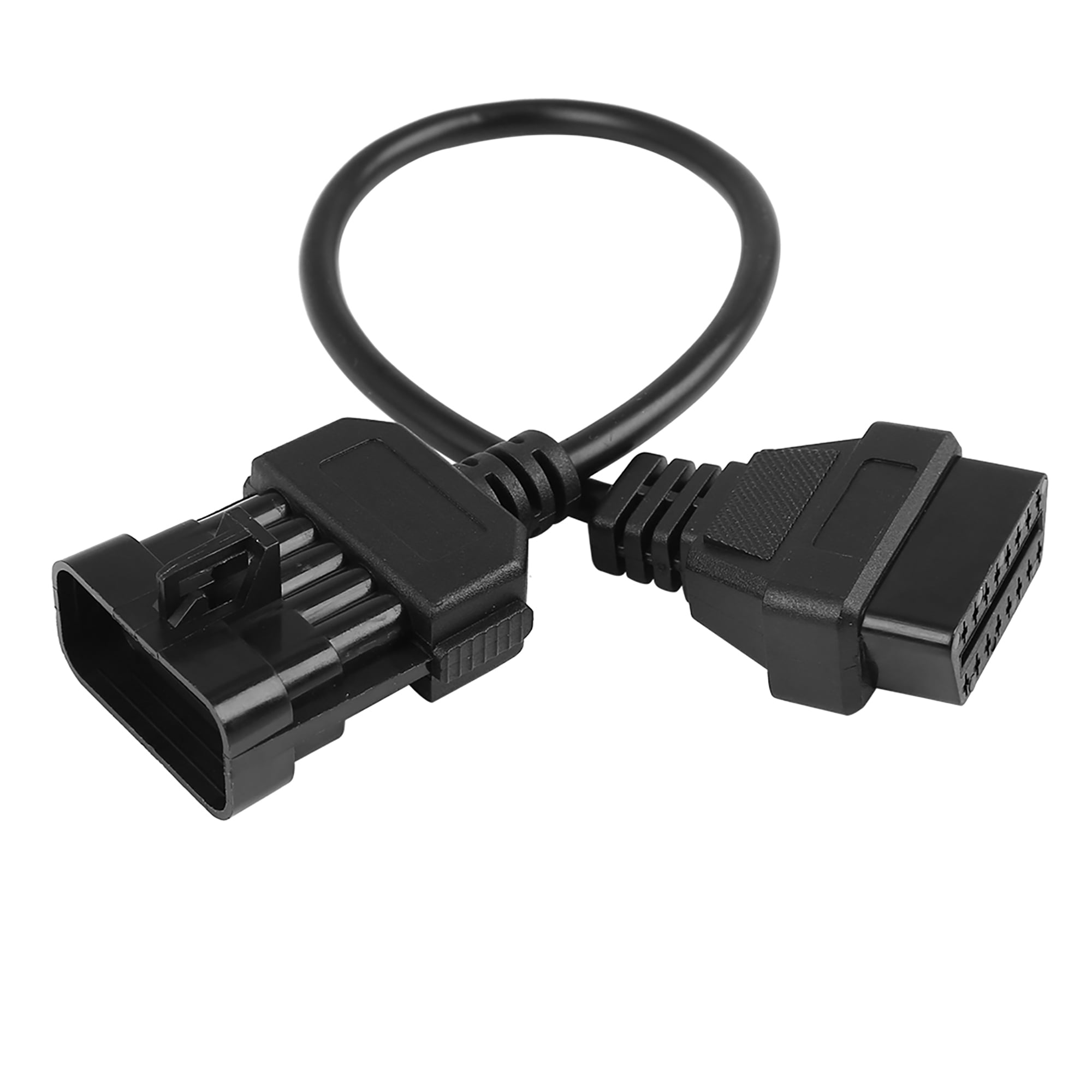 Unique Bargains OBD2 Diagnostic Female Extension Cable for Opel - 10 Pin to 16 Pin 40cm