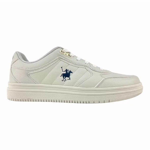 Tenis Polo Hombre Sneakers Blanco Polg01 blanco 7 MX