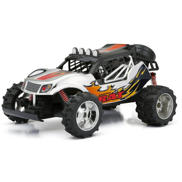 New Bright 1:15 Rat Chrome Radio Control Car - Walmart.com - Walmart.com