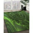 thumbnail image 2 of Ahgly Company Indoor Rectangle Patterned Dark Lime Green Area Rugs, 2' x 3', 2 of 6