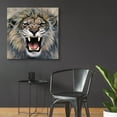 thumbnail image 4 of Epic Art 'Lion' by Harro Maass, Acrylic Glass Wall Art, 36"x36", 4 of 8