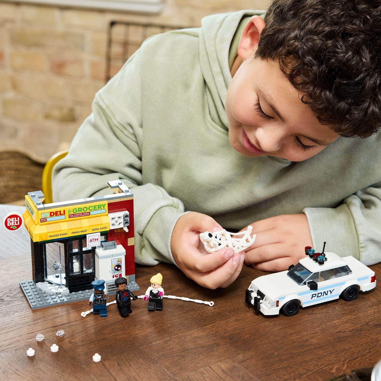 LEGO Marvel Spider-Verse Miles Morales vs. The Spot Building Toy Set - Marvel Superhero Toy for Kids, Boys and Girls, Ages 9+ - with 4 Minifigures - Gift Idea for Birthday - 76311, Includes 375 Pieces, Ages 9+