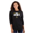 thumbnail image 2 of United States Army Star Logo Military Unisex Plus Size Long Sleeve Shirt Brisco Brands 2X, 2 of 4