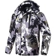 thumbnail image 3 of Tyhengta Mens Waterproof Ski Snowboard Jacket Windproof Winter Mountain Snow Coat Camo2 Army/Gray XL, 3 of 8