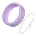 thumbnail image 3 of YAOMOBB Anti-fall Silicone Cover for Smart Ring Silicone Ring Protector Elastic Cover S/M Universal Size Easy to Use Smart for Oura Ring Gen 3 Working Fall Slip Out, 3 of 6