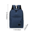 thumbnail image 3 of Concise Backpack Stylish Casual Large-Capacity Travel Backpack And Laptop Bag Versatile Lightweight Student Backpack, 3 of 6