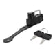 thumbnail image 2 of Kit De Bloqueo De Casco De aleación De Aluminio Para Motocicleta, Bloqueo De Casco Negro, Gancho De Montaje Para Motocicleta Apto Para MT-07 FZ-07 2014-2017 FJ-07 2014-2016, 2 of 7