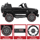 thumbnail image 5 of Camioneta Montable Eléctrica AMG Mercedes Benz G-63 para Niños 12V Bluetooth Apto a partir de 3 años Soporta Hasta 35 kg - Negro, 5 of 7