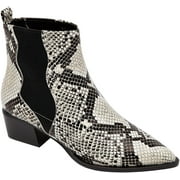 Linea Paolo - VU II - Western Inspired Leather or Suede Mid-Height Pull-On Booties