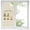 Beige, variant on Window Privacy Film Vintage Gnomes Stained Glass Window Film Decorative Sun Block Window Cover Sunflowers Summer Botanical Retro Art Rustic Window Clings Static Sticker for Bathroom 19.6"x39.3"