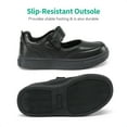 thumbnail image 2 of BURUDANI Girls Mary Jane Sneakers – Adjustable Strap Toddler & Little Girls School, Walking, and Party Flats, 2 of 7