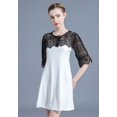 thumbnail image 2 of Zhengup Women’s Detachable Dickey Collar False Collar Half Shirt Blouse Collar Lace Crop Top, 2 of 8