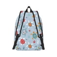 thumbnail image 3 of Balery Sea Turtle Vintage Canvas Backpack for Men and Women - Large Capacity, Durable Travel Laptop Bag for School, Work, Hiking, and Outdoor Activities, 3 of 7