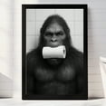 thumbnail image 3 of Bigfoot Bathroom Decor, Wall Art, Farmhouse Photo Picture Set, 3pk, 8.5x11, TheNameStore, 3 of 6