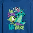 thumbnail image 3 of Monsters Inc - We Scare Because We Care - Men's Long Sleeve T-Shirt, 3 of 5