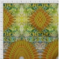 thumbnail image 2 of Soimoi Poly Georgette Fabric Floral & Feather Panel Print Fabric by The Yard 42 Inch Wide, 2 of 3