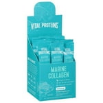 Vital Proteins Marine Collagen, Wild-Caught, Non-GMO Project Verified, Unflavored Stick Packs (10g) (Box of 20)