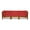 red, variant on GDF Studio Keith Outdoor Acacia Wood 3 Seater Sofa with Cushions, Teak and Red