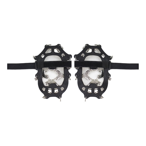 32 Spikes Ice Snow Grips AntiSlip Winter Ice Grippers for Hiking Boot and Shoes