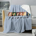 thumbnail image 6 of Friends Blanket TV Show Fleece Throw Blanket,Soft Warmer Flannel Blanket,Double-Layer Printed Blanket for Couch,Bedding,Sofa,Living Room and Camping All Season 60"X50", 6 of 6