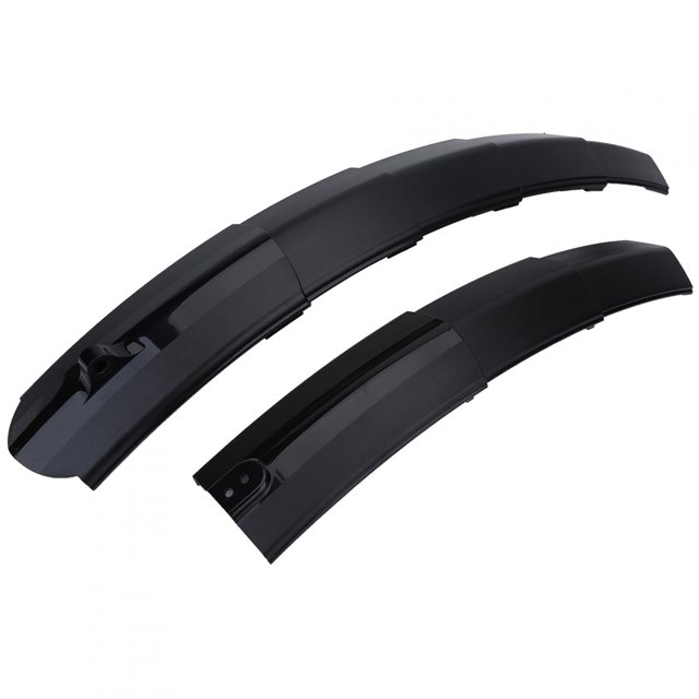 Guardabarros para Bicicleta ANGGREK Guardabarros Delantero y Trasero con Luz LED Negro