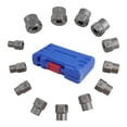 thumbnail image 4 of 13pcs Bolt Extractor Set for Removing Damaged Rusted Bolts Nuts Screws with Case, 4 of 9