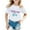 793White3013, variant on MEZZALL Children T-Shirt Fashionable Casual Letter Round Neck Short Sleeved Tops Fashionable Toddler Blouses Clothing