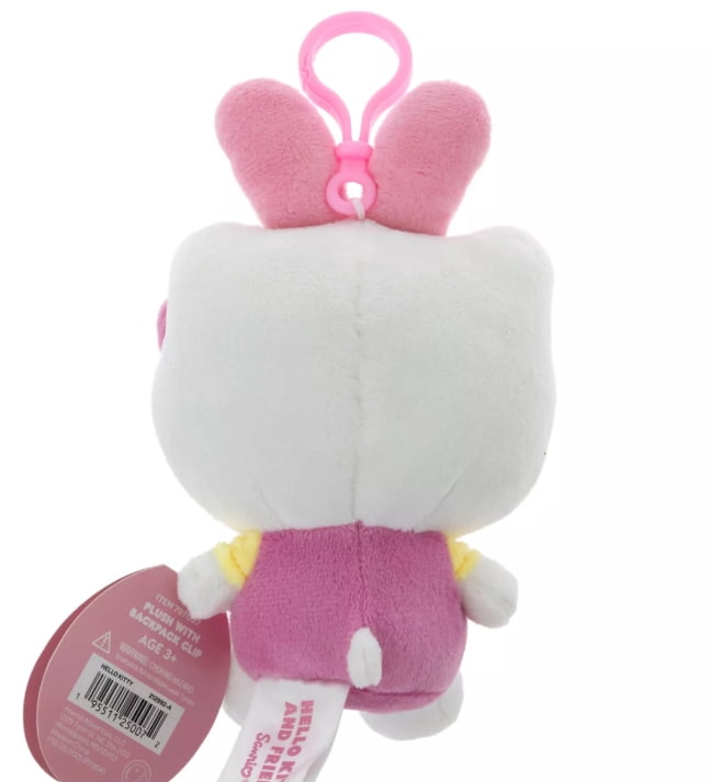 A Adventure Hello Kitty Easter Plush Clip 5"