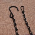 thumbnail image 3 of Worgeous 8-Piece Black Flower Pot Hanging Chains for Outdoor Metal Support, 3 of 8