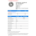 thumbnail image 2 of Front Brake Rotor - Compatible with 2012 - 2015 Honda Civic 2013 2014, 2 of 2