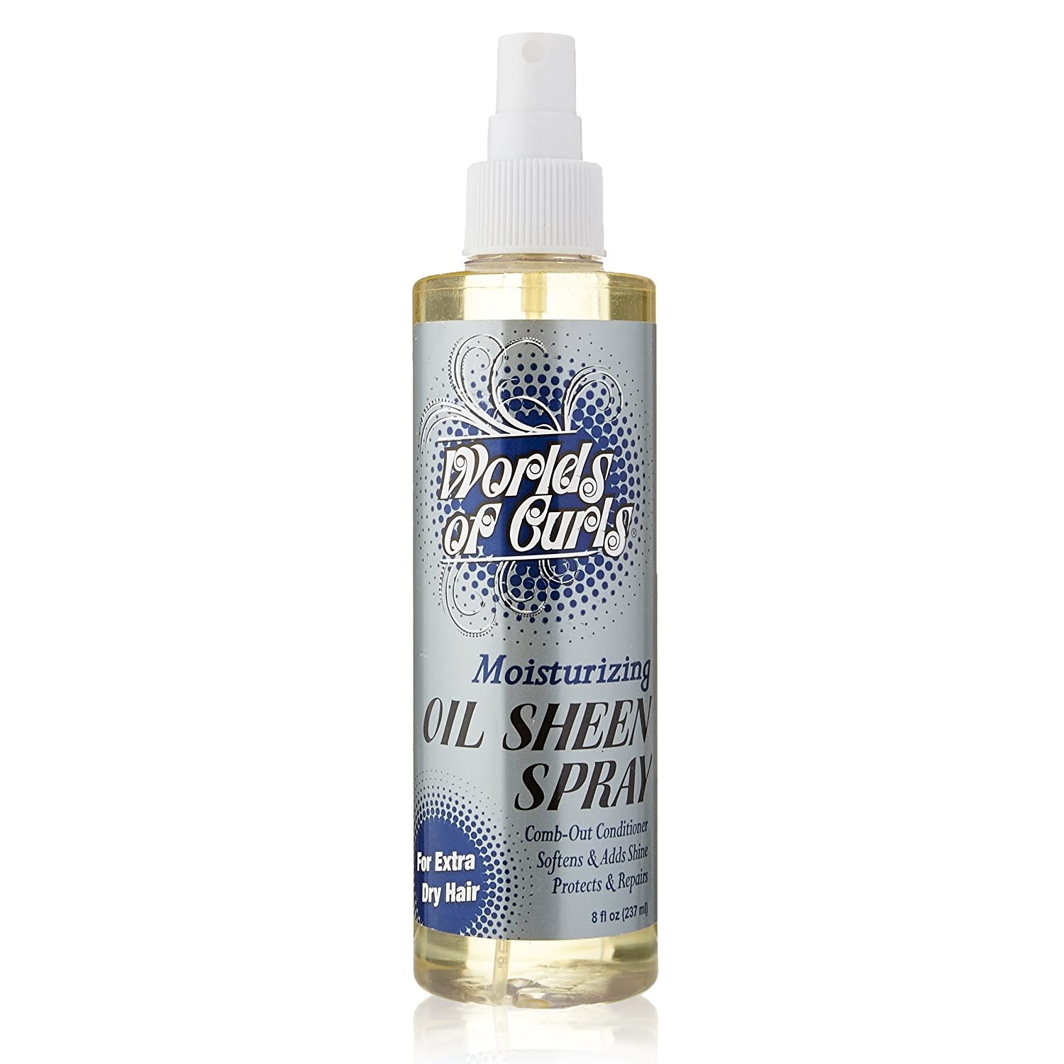 Worlds Of Curls Comb Out Conditioner & Oil Sheen Spray Moisturizer
