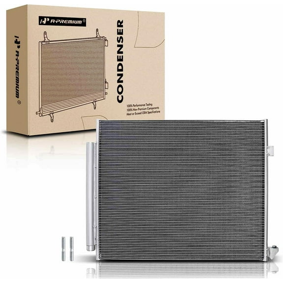 A-Premium Air Conditioning A/C Condenser Compatible with Mercedes-Benz G-Class G550 G63 AMG, GLE-Class GLE350 GLE450 GLE580, GLS-Class GLS450 GLS580, Replace# 30165, A1675001200