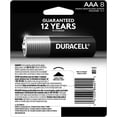 thumbnail image 4 of Duracell CopperTop Alkaline Batteries, AAA, 8/PK, 40 PK/Carton -DURMN2400B8ZCT, 4 of 8