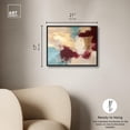 thumbnail image 4 of Crimson Tide I Canvas Print Abstract Decor by Art Remedy, Black Frame, 20 x 16, 4 of 6