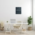 thumbnail image 2 of Stupell Industries Don't Be Afraid Blue Wood Texture Inspirational Word Design Canvas Wall Art by Daphne Polselli, 2 of 5
