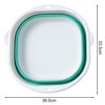 thumbnail image 2 of ievspot Collapsible Dish Basin with Drain Plug,Space Saving Multiuse Foldable Sink Tub,Kitchen Sink for Camping,Vegetable Washing,Beverage Tubs, 2 of 8