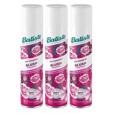 Batiste Dry Shampoo, Blush 6.73 oz (Pack of 3)