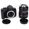 thumbnail image 3 of 2 Pack EF EF-S Mount Body Cap Cover & Rear Lens Cap for Canon EOS 60D 70D 77D 80D 90D 5D Mark III IV 6D 7D Mark II 1DX, 3 of 5