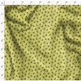 thumbnail image 4 of Soimoi Tissu en Soie Imprimé Arbre de Cactus 1 Yard 42 Pouces de Large, 4 of 5