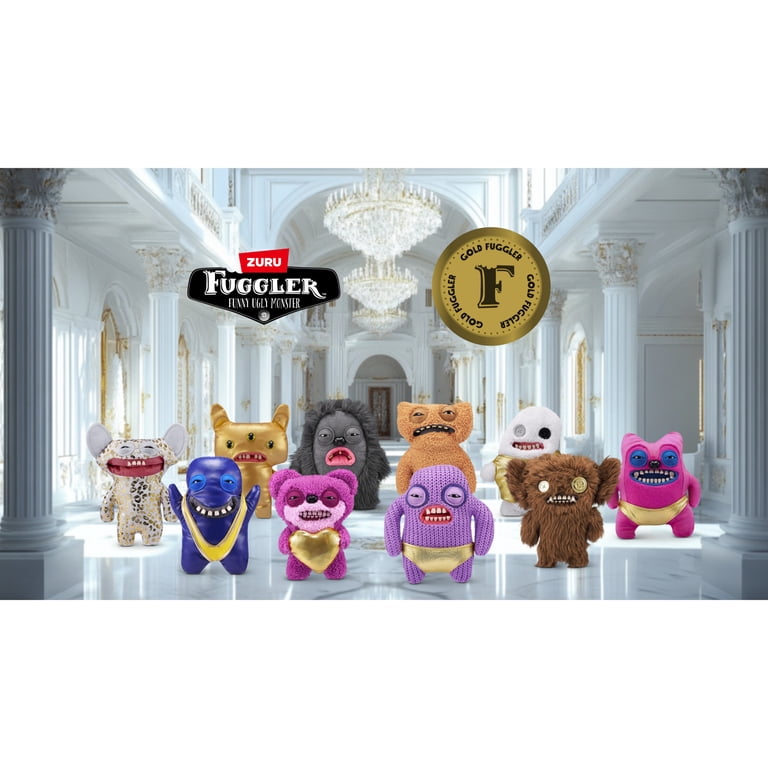 Fuggler Gold Fuggs 9 inch (Teddy Bear Nightmare), Funny Ugly