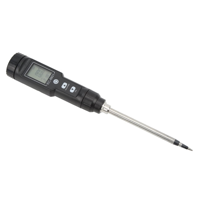 Comprobador de conductividad BuyWeek detector de suelo digital EC‑8801