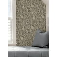 thumbnail image 6 of Nuwallpaper Charcoal Terrene Peel & Stick Wallpaper, 6 of 7