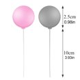 thumbnail image 3 of De Adornos Para Pasteles Con Forma De Globo, Globos De Arcilla Coloridos, Adornos Para Cupcakes, Púas Para Cumpleaños, Bodas, Fiestas, Decoración De Pasteles 30 Piezas Minnieouse HA038897-00, 3 of 6