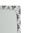 thumbnail image 2 of Ambesonne Vintage Fitted Sheet, Baroque Victorian Style, Twin Size, Black White, 2 of 2