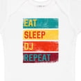 thumbnail image 4 of Inktastic DJ Eat Sleep DJ Repeat Music Boys or Girls Baby Bodysuit, 4 of 5