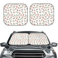thumbnail image 2 of Haiem Fruit Car Windshield Sun Shade (2 Pieces) Foldable Windshield Sun Shade Car Accessories for Truck SUV Pickup-Medium, 2 of 7