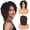 T1B/30, variant on Short Dreadlock Wig for Women and Men, Synthetic Afro Twist Braided Wigs Faux Hair Full Machine Made Glueless Curly Wigs Black Color