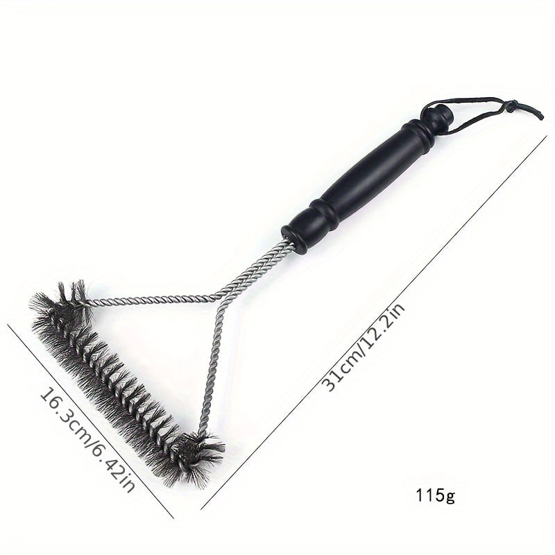 Barbecue Grill BBQ Brush Clean Tool Grill Accessories Stainless Steel Bristles Non-stick Cleaning Brushes Barbecue Accessories